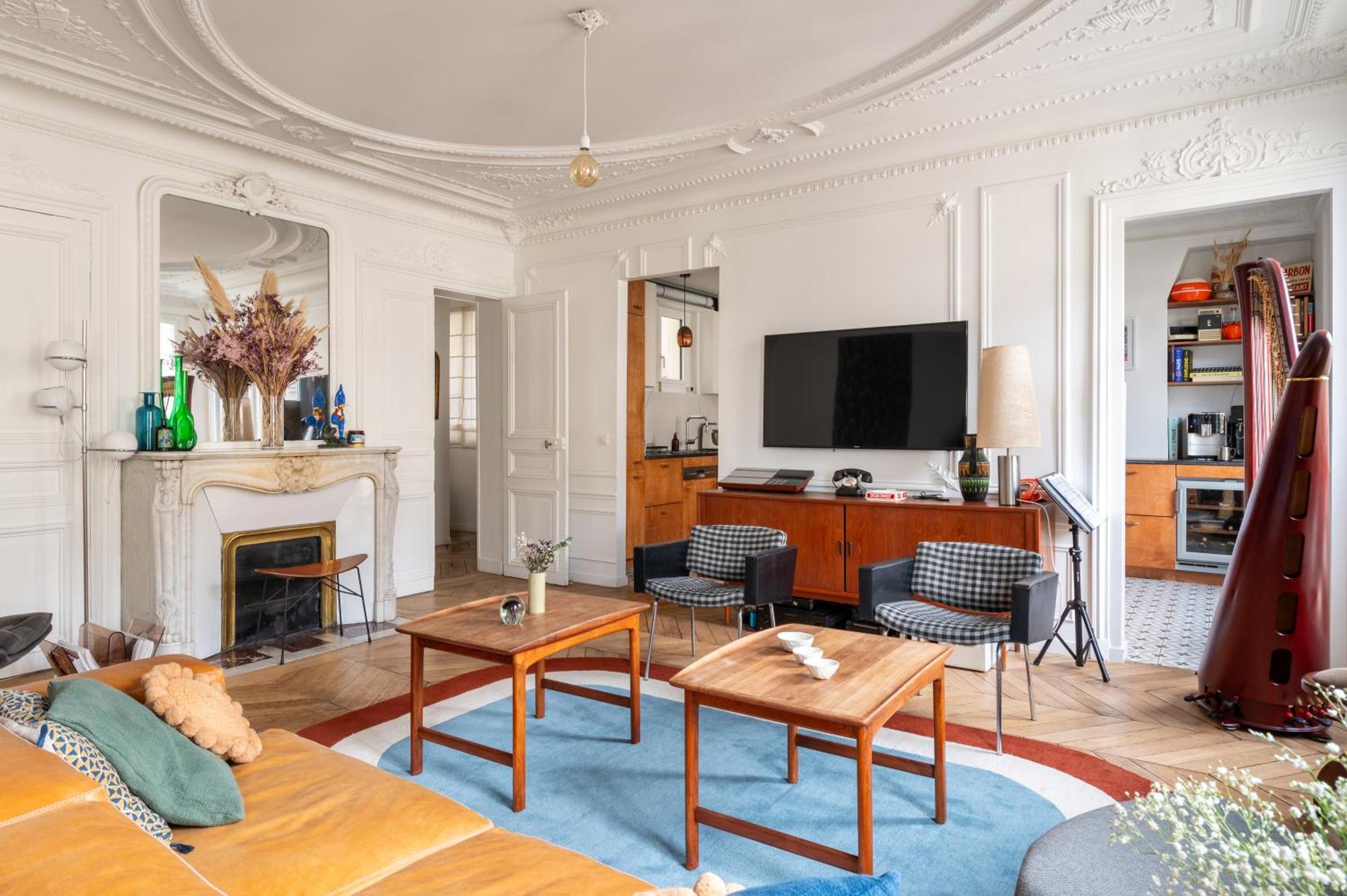 Spacious And Elegant 3bd Apartmentrochechouart * Paris